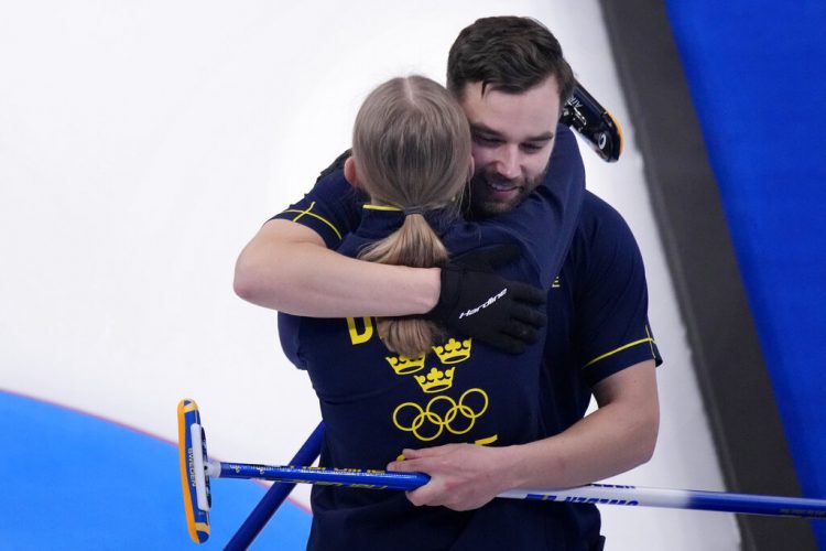 Italy beats Norway to win Olympic gold in mixed curling
